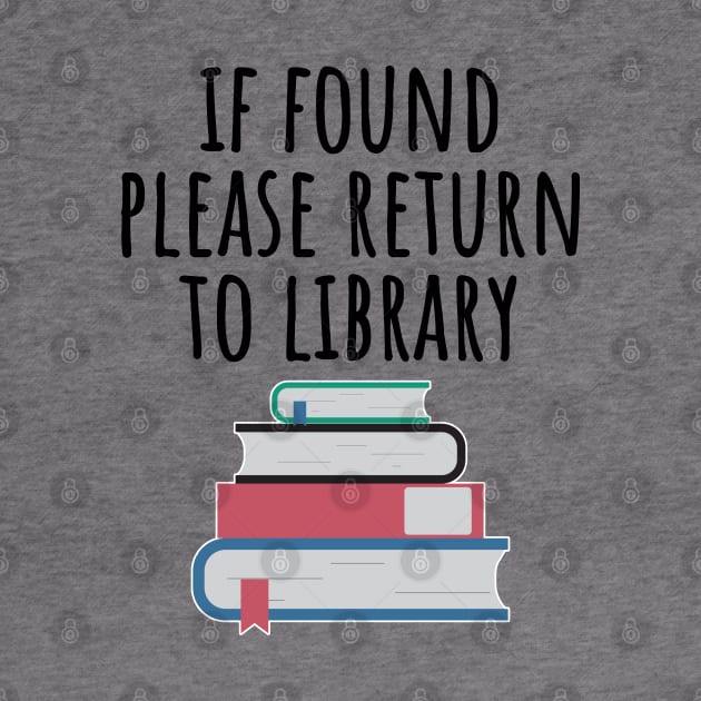 If found please return to library by LunaMay